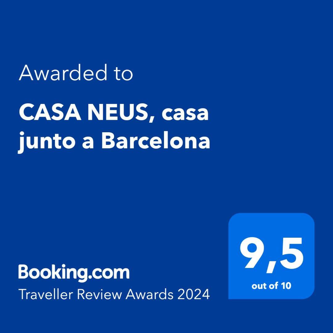 Casa Neus, Casa Cerca De Barcelona Villa Sant Feliu de Llobregat Exteriör bild